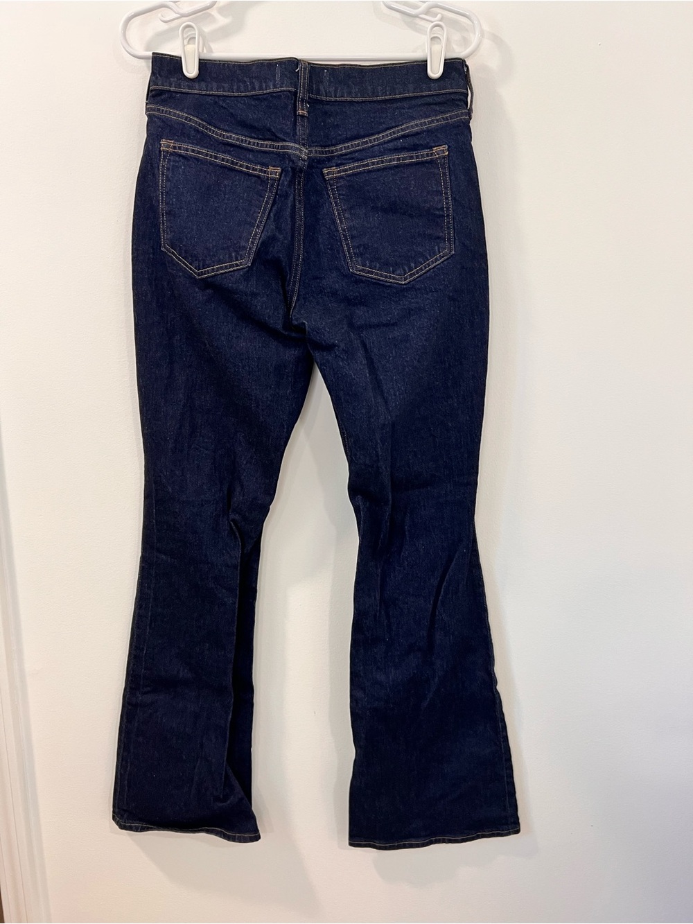 Abercrombie & Fitch Mid Rise Bootcut Jeans Dark Wash 27 Regular - Picture 3 of 5